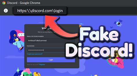 fake discord account